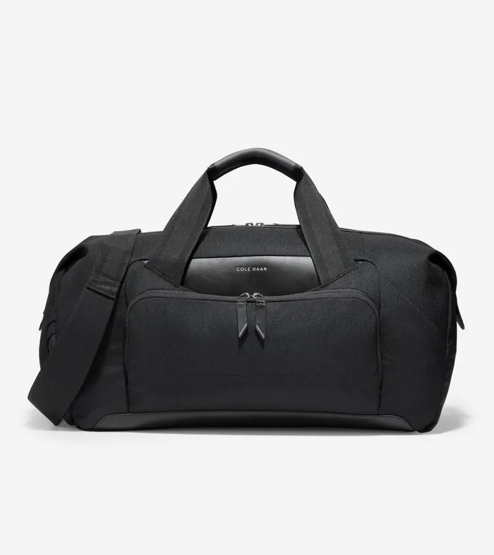 Men Outpace Duffle Black Cole Haan Duffle Bags and Weekenders
