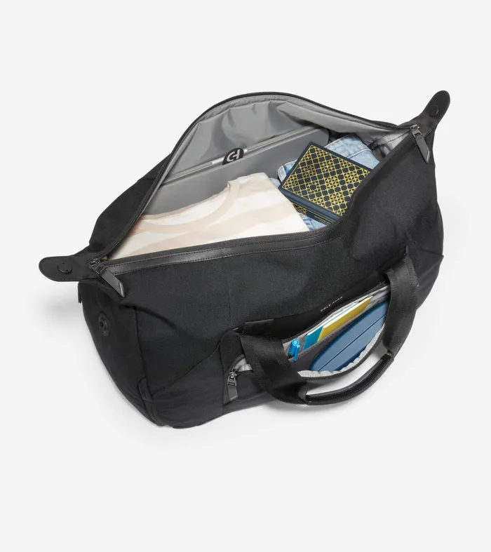 Men Outpace Duffle Black Cole Haan Duffle Bags and Weekenders