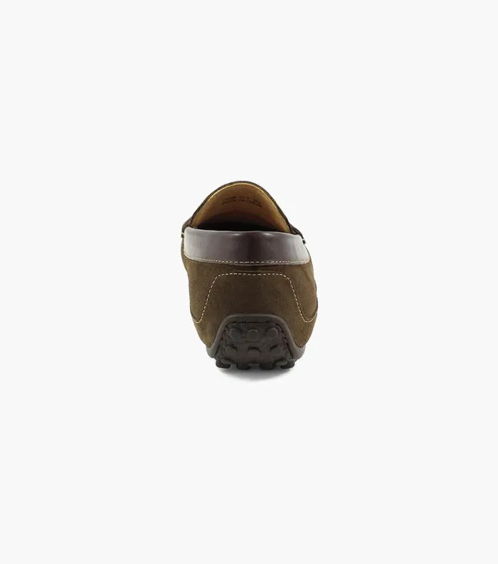 Men Oval Moc Toe Penny Driver Mushroom Multi Florsheim Casual Shoes