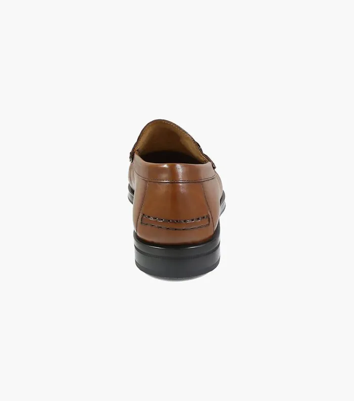 Men Palace Moc Toe Bit Loafer Tan Florsheim Dress Shoes