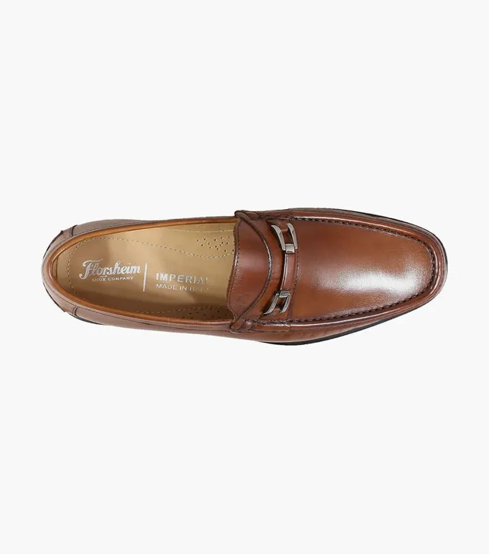 Men Palace Moc Toe Bit Loafer Tan Florsheim Dress Shoes