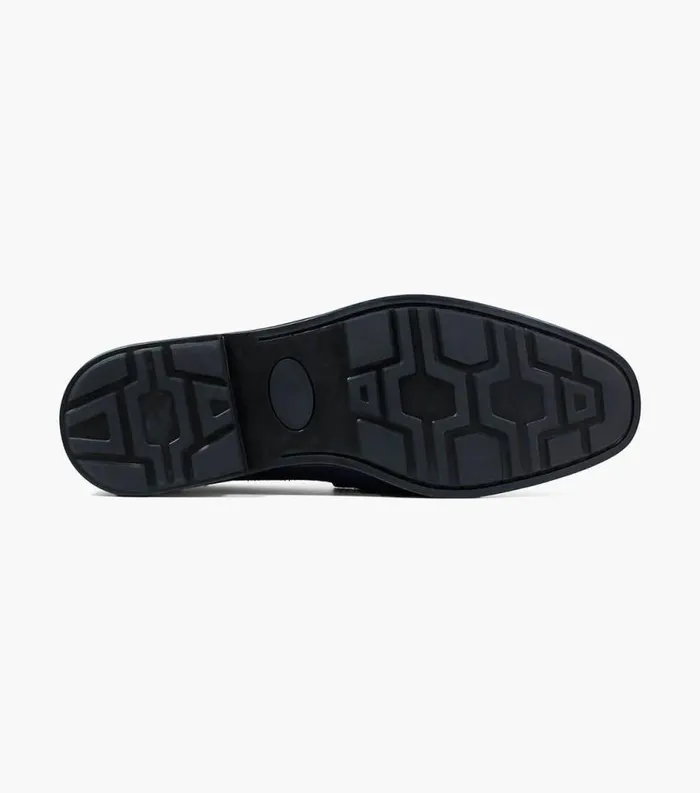 Men Palace Moc Toe Strap Loafer Indigo Florsheim Dress Shoes