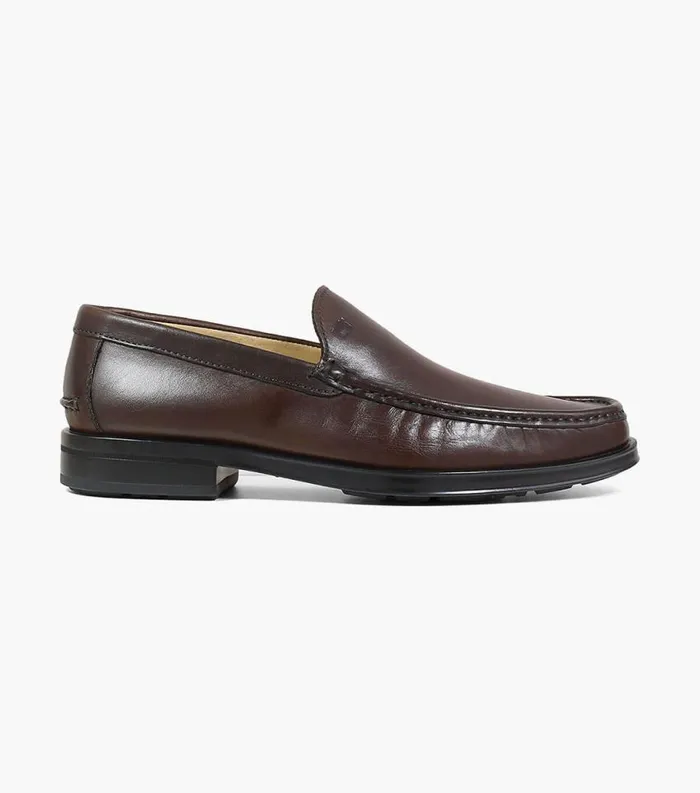 Men Palace Moc Toe Venetian Slip On Brown Florsheim Dress Shoes