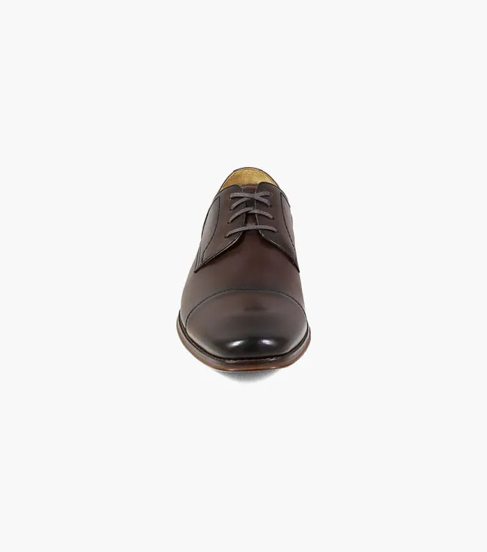 Men Palermo Cap Toe Oxford Brown Florsheim Dress Shoes