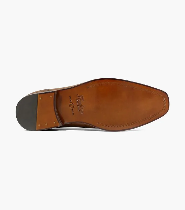Men Palermo Moc Toe Penny Loafer Cognac Florsheim Dress Shoes