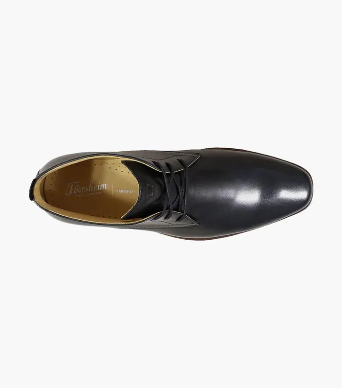 Men Palermo Plain Toe Chukka Boot Black Florsheim Dress Shoes