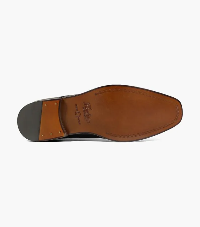 Men Palermo Plain Toe Chukka Boot Black Florsheim Dress Shoes