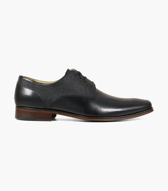Men Palermo Plain Toe Oxford Black Florsheim Dress Shoes