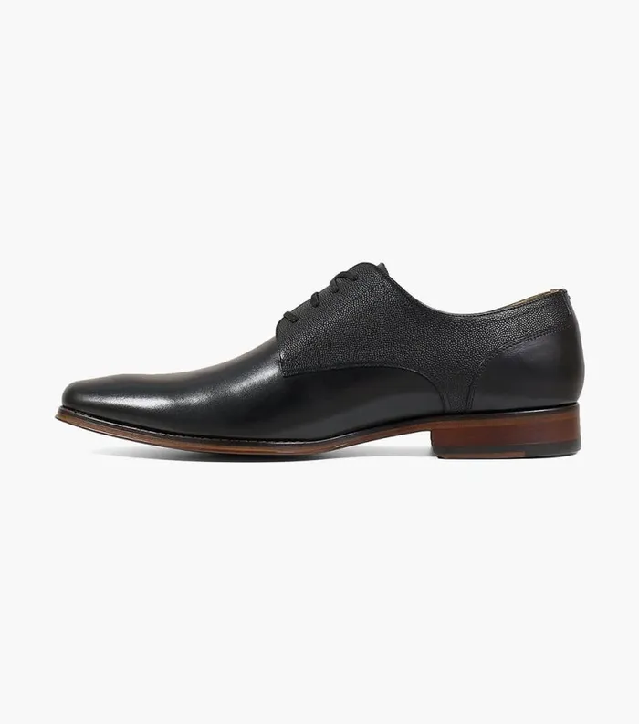 Men Palermo Plain Toe Oxford Black Florsheim Dress Shoes