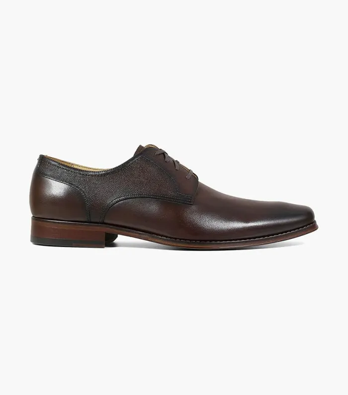 Men Palermo Plain Toe Oxford Brown Florsheim Dress Shoes