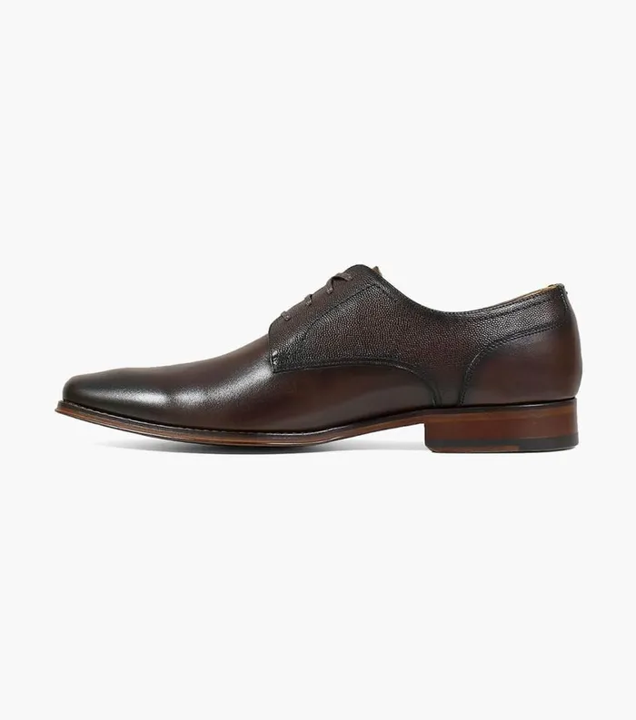Men Palermo Plain Toe Oxford Brown Florsheim Dress Shoes