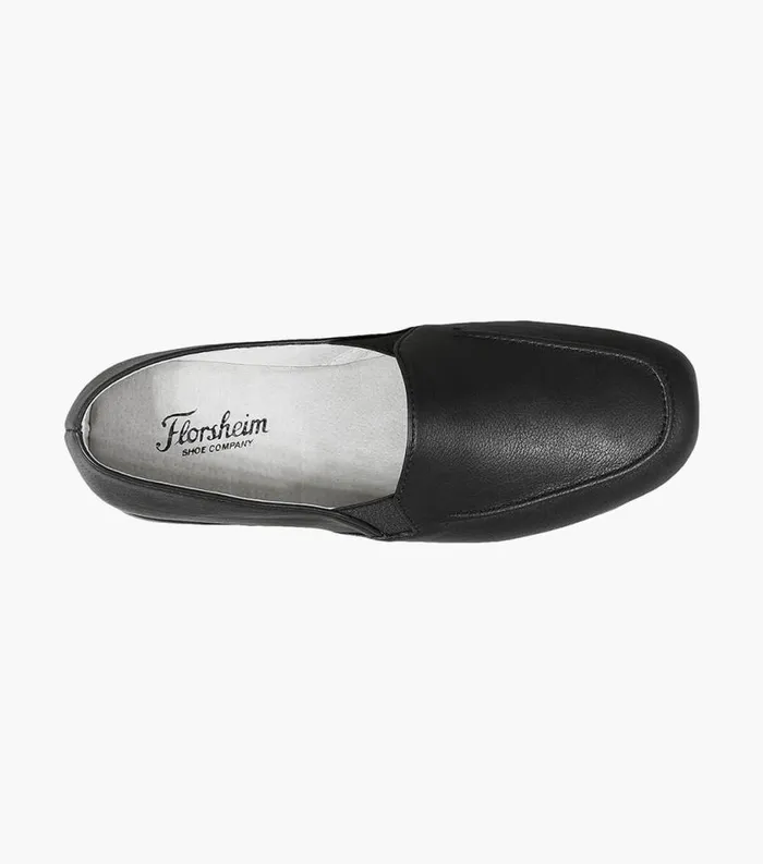 Men Pareto Opera Moc Toe Slipper Black Florsheim Slippers