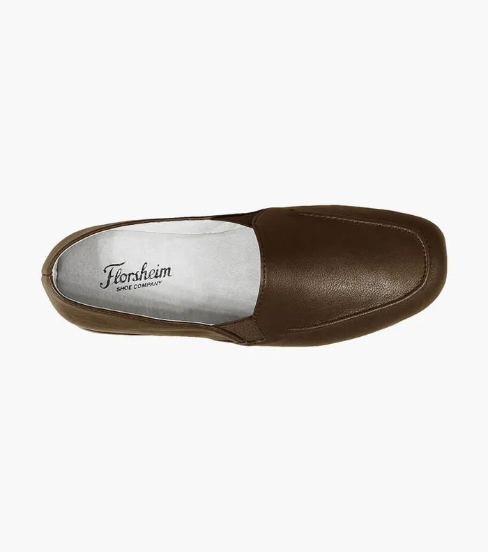 Men Pareto Opera Moc Toe Slipper Brown Florsheim Slippers