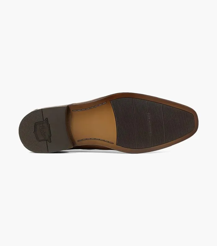 Men Postino Cap Toe Chukka Boot Cognac Florsheim Dress Shoes
