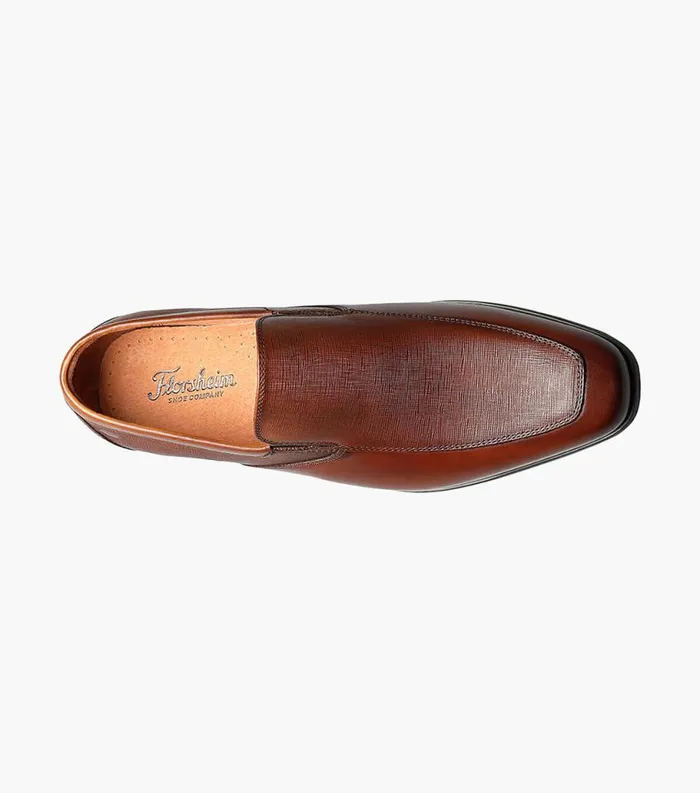 Men Postino Moc Toe Venetian Slip On Cognac Florsheim Dress Shoes