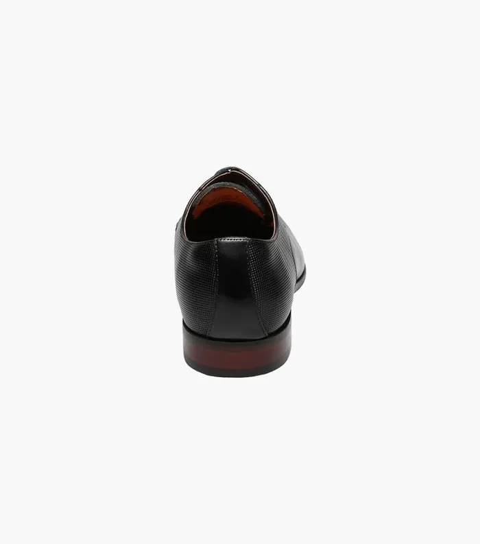 Men Postino Plain Toe Oxford Black Florsheim Dress Shoes