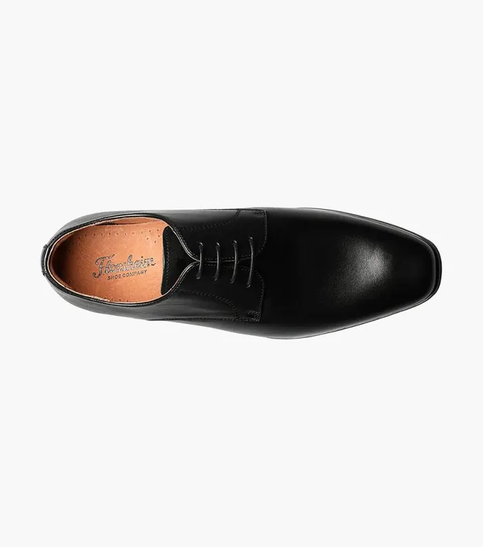 Men Postino Plain Toe Oxford Black Smooth Florsheim Dress Shoes