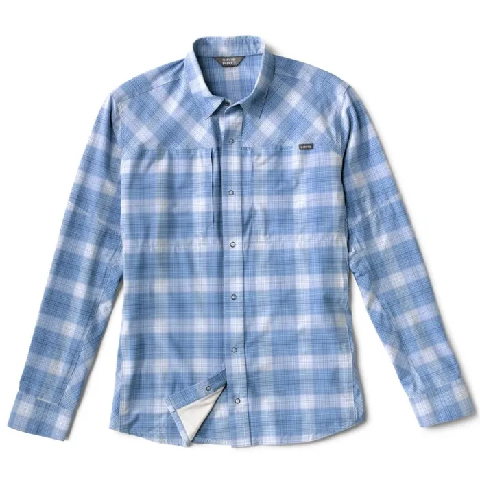Men PRO Stretch LongSleeved Shirt Blue Fog Orvis Shirts