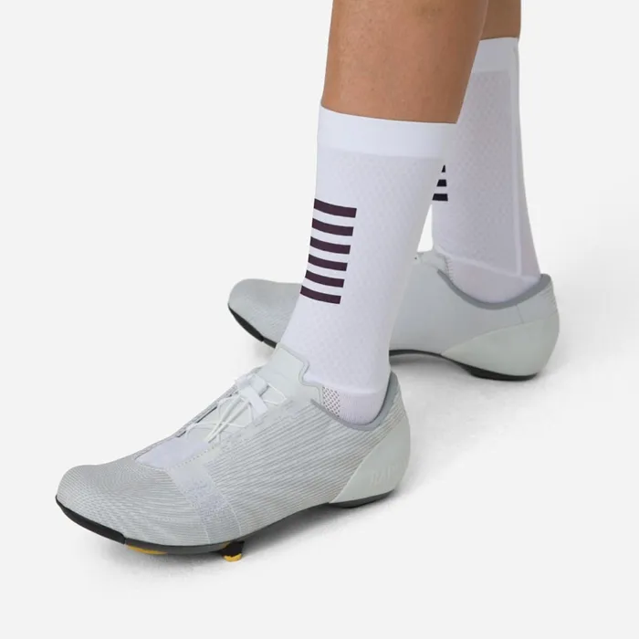 Men Pro Team Aero Socks Blackwhite Rapha Shoes Overshoes and Socks