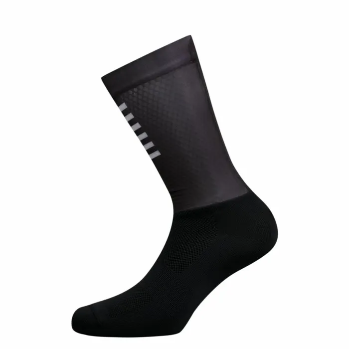 Men Pro Team Aero Socks Blackwhite Rapha Shoes Overshoes and Socks