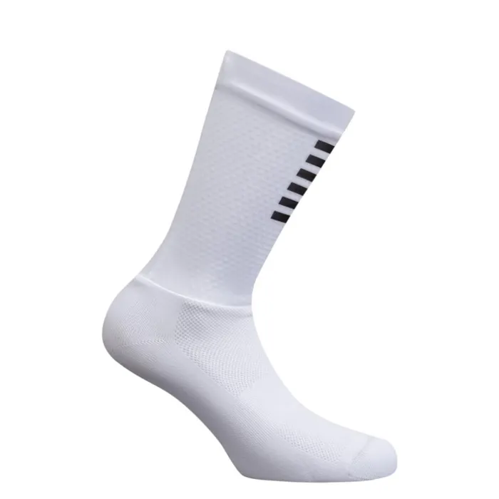 Men Pro Team Aero Socks Blackwhite Rapha Shoes Overshoes and Socks