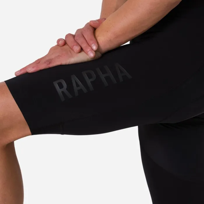 Men Pro Team Bib Shorts III 8211 Long Blackwhitegreen Whiteblackblackdark Navy White Rapha Bibs Shorts and Tights