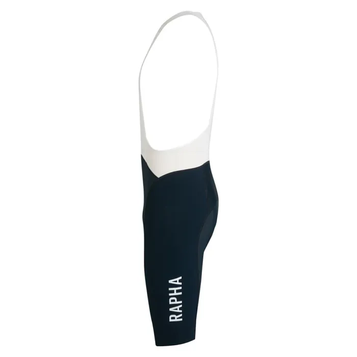 Men Pro Team Bib Shorts III 8211 Long Blackwhitegreen Whiteblackblackdark Navy White Rapha Bibs Shorts and Tights