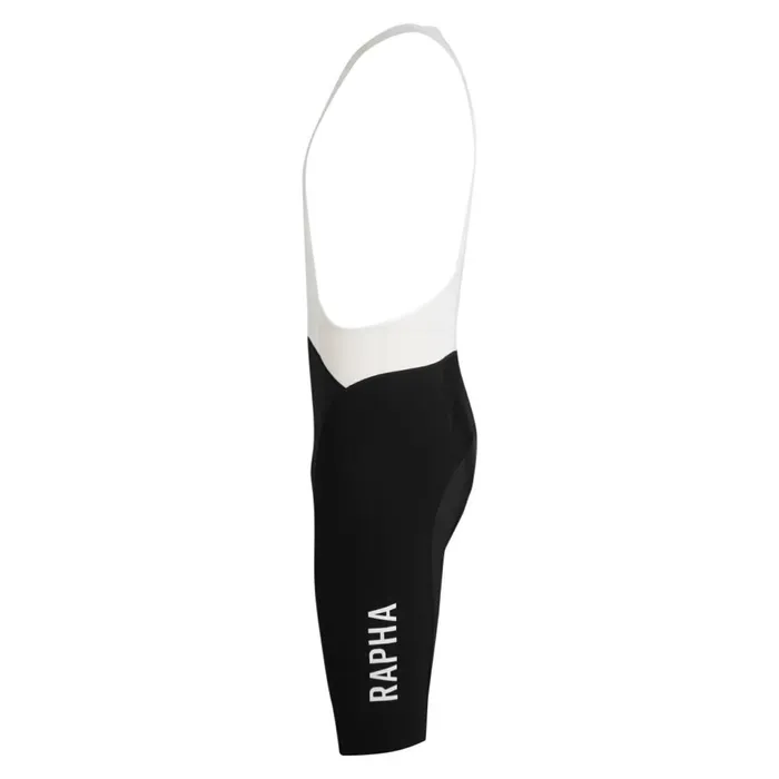 Men Pro Team Bib Shorts III 8211 Long Blackwhitegreen Whiteblackblackdark Navy White Rapha Bibs Shorts and Tights