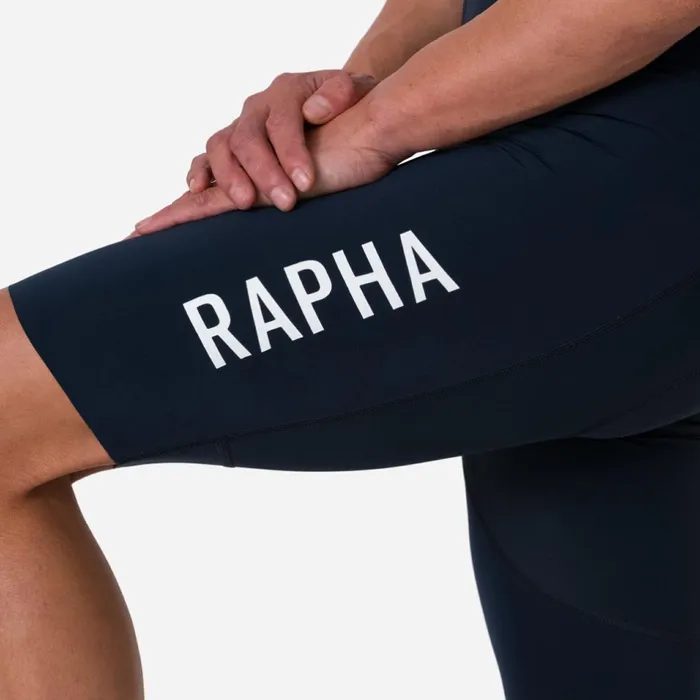 Men Pro Team Bib Shorts III 8211 Long Blackwhitegreen Whiteblackblackdark Navy White Rapha Bibs Shorts and Tights
