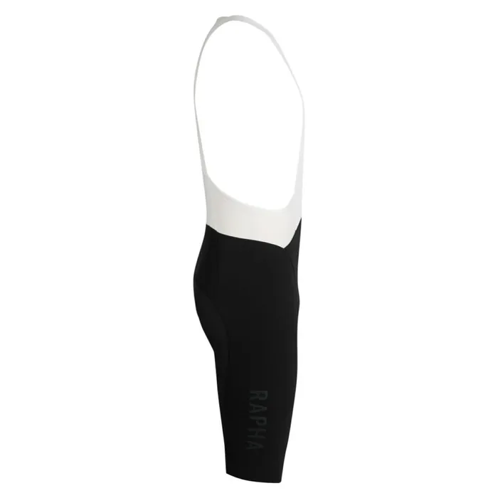 Men Pro Team Bib Shorts III 8211 Long Blackwhitegreen Whiteblackblackdark Navy White Rapha Bibs Shorts and Tights