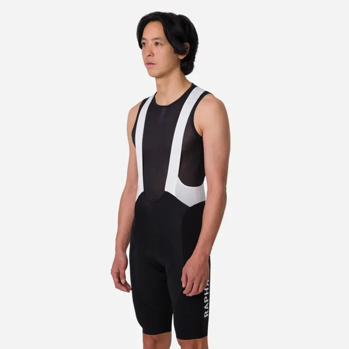 Men Pro Team Bib Shorts III 8211 Long Blackwhitegreen Whiteblackblackdark Navy White Rapha Bibs Shorts and Tights
