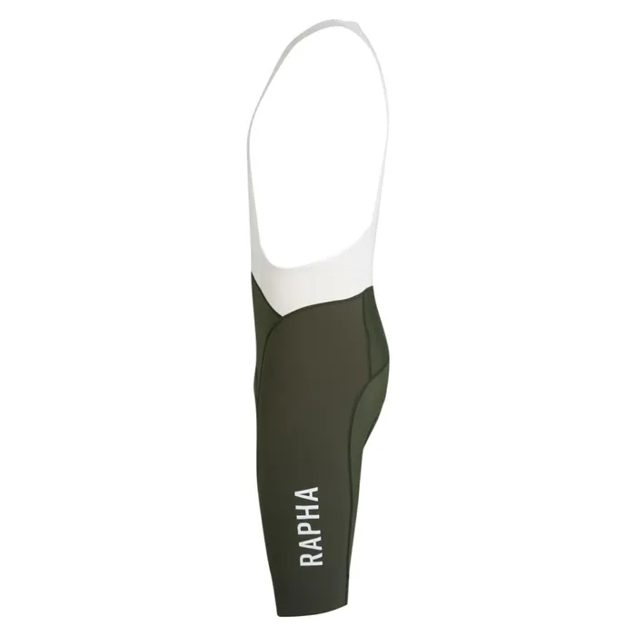 Men Pro Team Bib Shorts III 8211 Long Blackwhitegreen Whiteblackblackdark Navy White Rapha Bibs Shorts and Tights