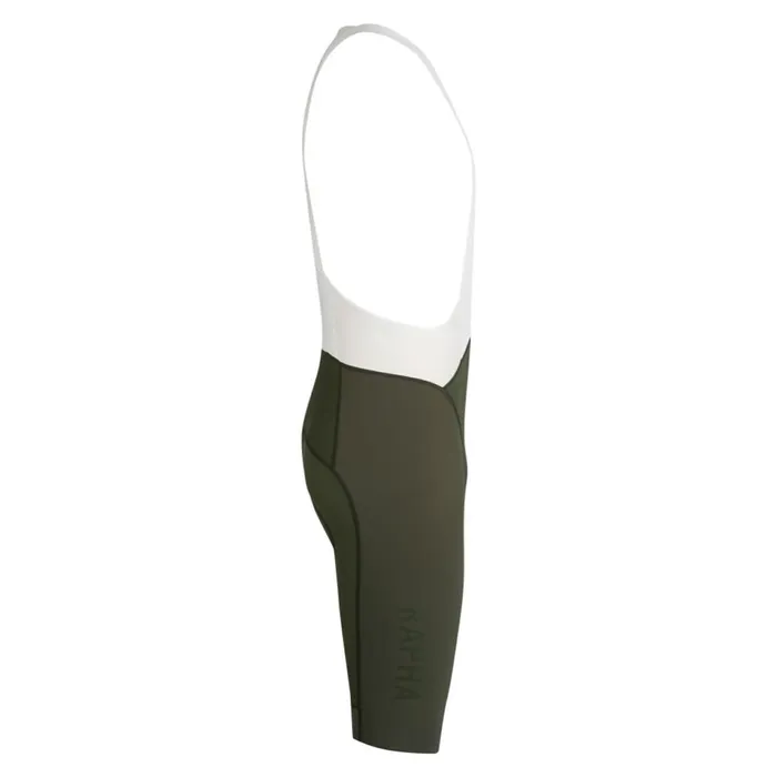 Men Pro Team Bib Shorts III 8211 Long Blackwhitegreen Whiteblackblackdark Navy White Rapha Bibs Shorts and Tights