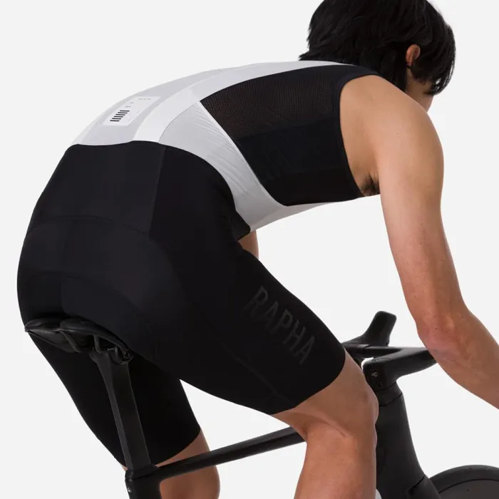 Men Pro Team Bib Shorts III 8211 Regular Green Whiteblackblackblackwhitedark Navy White Rapha Bibs Shorts and Tights
