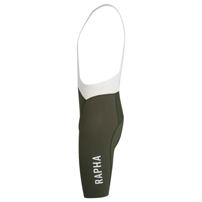 Men Pro Team Bib Shorts III 8211 Regular Green Whiteblackblackblackwhitedark Navy White Rapha Bibs Shorts and Tights