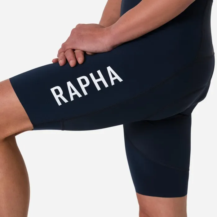 Men Pro Team Bib Shorts III 8211 Regular Green Whiteblackblackblackwhitedark Navy White Rapha Bibs Shorts and Tights