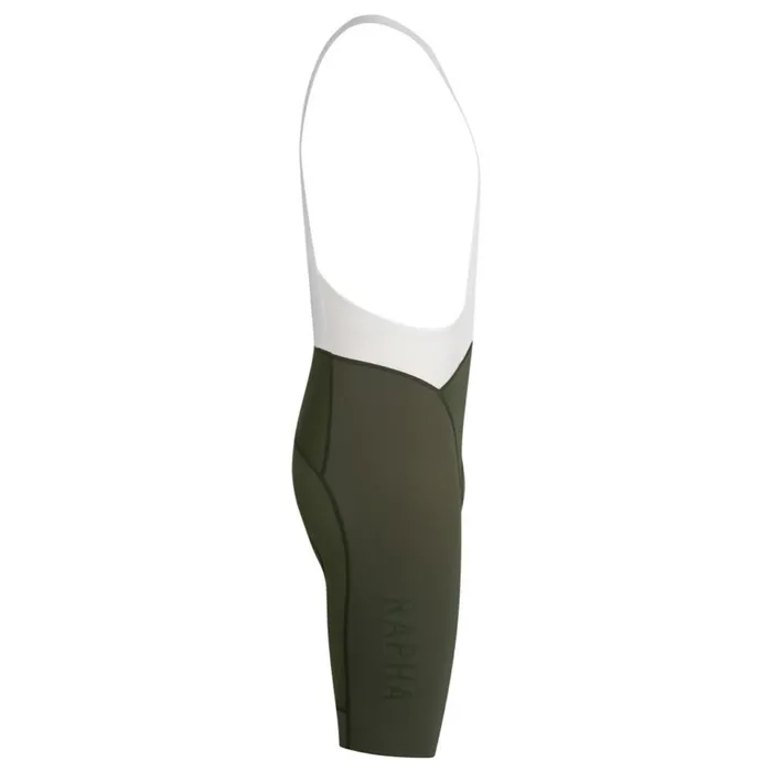 Men Pro Team Bib Shorts III 8211 Regular Green Whiteblackblackblackwhitedark Navy White Rapha Bibs Shorts and Tights