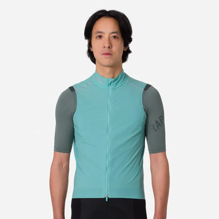 Men Pro Team Gilet II Arctic Ice Silver Reflectiveblacksilverlagoon Silver Reflectivenavysilveronyx Silver Reflective Rapha Jackets and Vests