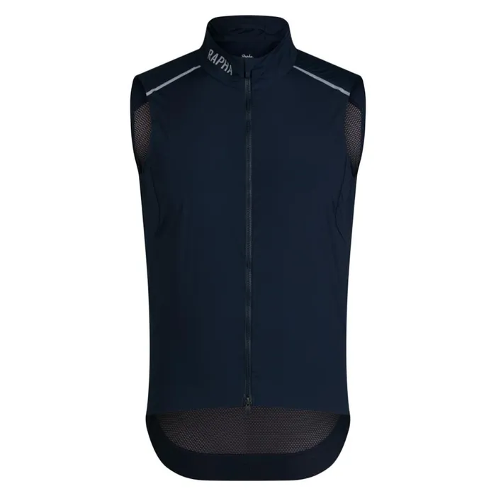 Men Pro Team Gilet II Arctic Ice Silver Reflectiveblacksilverlagoon Silver Reflectivenavysilveronyx Silver Reflective Rapha Jackets and Vests