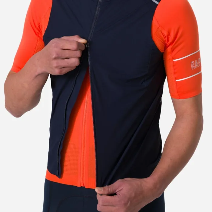 Men Pro Team Gilet II Arctic Ice Silver Reflectiveblacksilverlagoon Silver Reflectivenavysilveronyx Silver Reflective Rapha Jackets and Vests