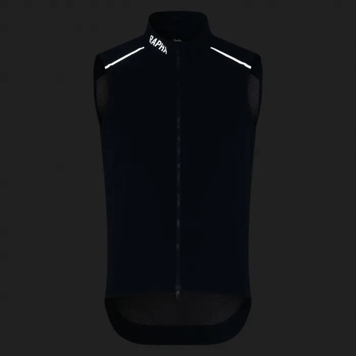 Men Pro Team Gilet II Arctic Ice Silver Reflectiveblacksilverlagoon Silver Reflectivenavysilveronyx Silver Reflective Rapha Jackets and Vests