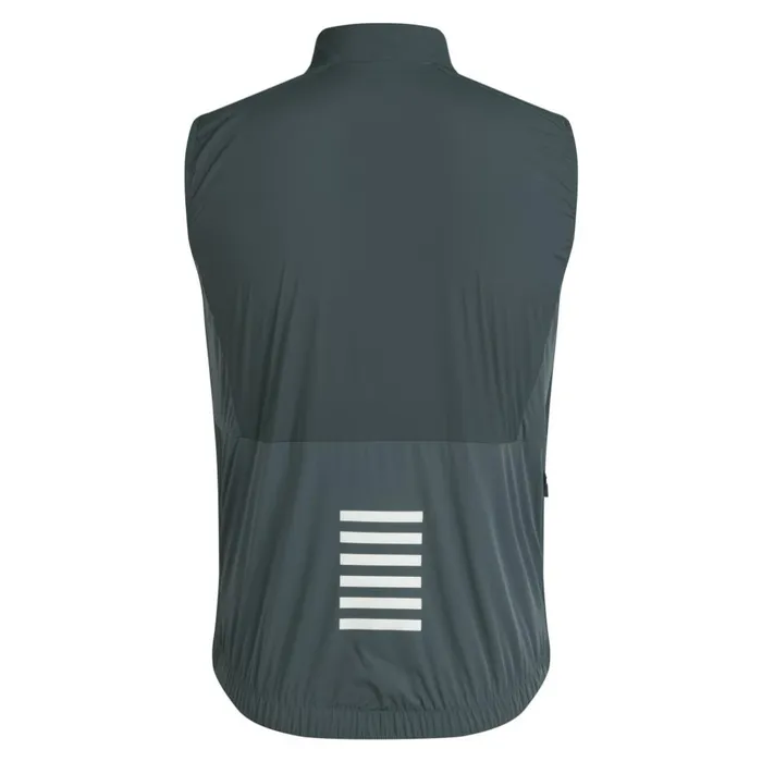 Men Pro Team Insulated Gilet Urban Chic White Alyssumjewelled Bluewhiteblackwhitelime Greenwhite Rapha Jackets and Vests