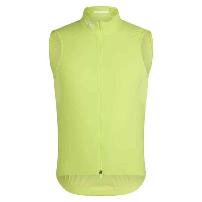 Men Pro Team Insulated Gilet Urban Chic White Alyssumjewelled Bluewhiteblackwhitelime Greenwhite Rapha Jackets and Vests