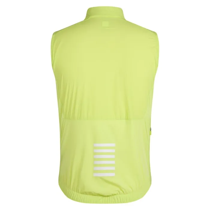 Men Pro Team Insulated Gilet Urban Chic White Alyssumjewelled Bluewhiteblackwhitelime Greenwhite Rapha Jackets and Vests