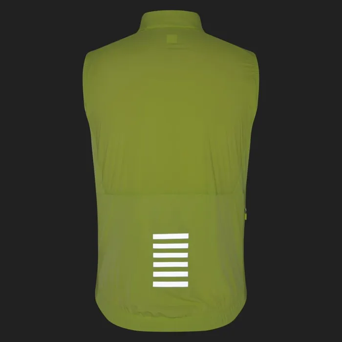 Men Pro Team Insulated Gilet Urban Chic White Alyssumjewelled Bluewhiteblackwhitelime Greenwhite Rapha Jackets and Vests