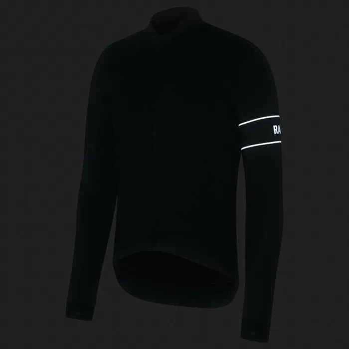 Men Pro Team Long Sleeve Thermal Jersey Rusty Red Deep Redgrey Bluepeachdark Navywhiteeclipse Aleutaindark Greenpale Greenlime Greengreen Rapha Archive