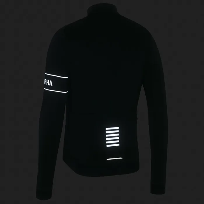 Men Pro Team Long Sleeve Thermal Jersey Rusty Red Deep Redgrey Bluepeachdark Navywhiteeclipse Aleutaindark Greenpale Greenlime Greengreen Rapha Archive