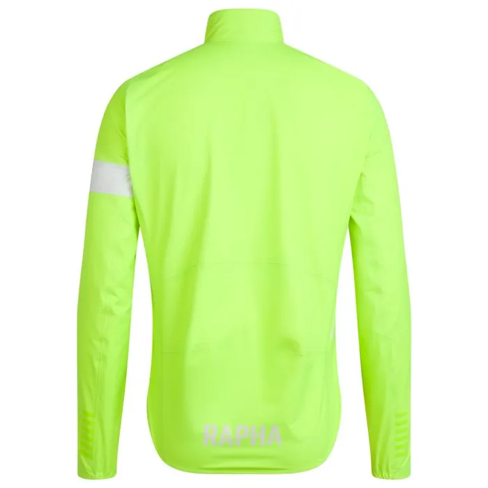 Men Pro Team Rain Jacket Dark Navywhiteblueoffwhitepetrol Bluewhitefluorescent Green White Rapha Jackets and Vests