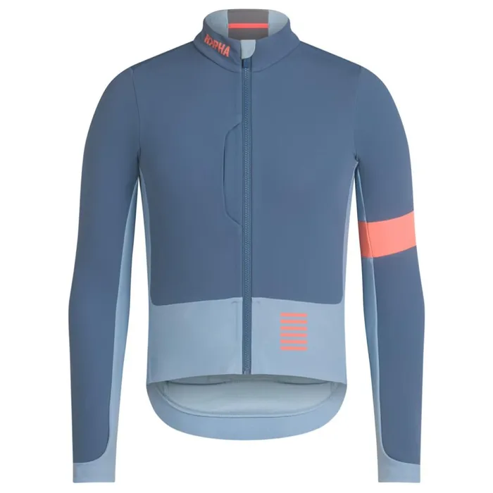 Men Pro Team Winter Jacket Blackwhitereddark Redlime Greengreenbluepeach Rapha Jackets and Vests