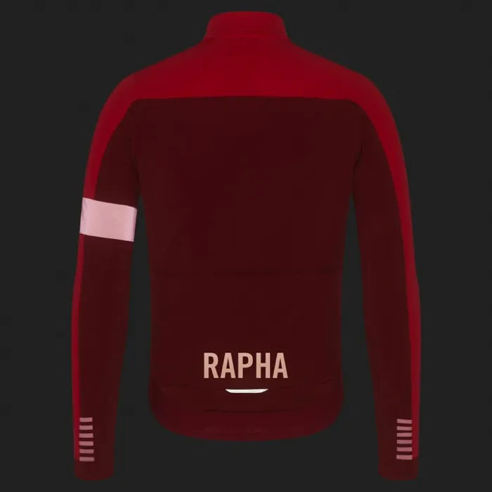 Men Pro Team Winter Jacket Blackwhitereddark Redlime Greengreenbluepeach Rapha Jackets and Vests